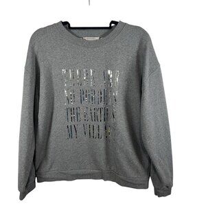 All Saints Freedom Iona Crewneck Sweatshirt Women's Size‎ 8 Designer Cozy
